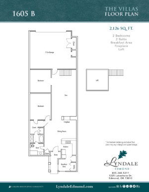 Floorplan of Lyndale - Edmond, Assisted Living, Edmond, OK 18