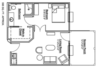 Floorplan of Massey Springs Senior Living, Assisted Living, Bowling Green, KY 3