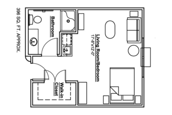 Floorplan of Massey Springs Senior Living, Assisted Living, Bowling Green, KY 5