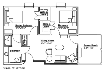 Floorplan of Massey Springs Senior Living, Assisted Living, Bowling Green, KY 7