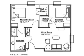 Floorplan of Massey Springs Senior Living, Assisted Living, Bowling Green, KY 8