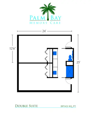 Floorplan of Palm Bay Memory Care, Assisted Living, Memory Care, Palm Bay, FL 5