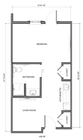 Floorplan of Princeton Transitional Care & Assisted Living, Assisted Living, Johnson City, TN 2