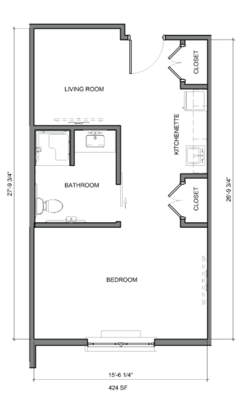 Floorplan of Princeton Transitional Care & Assisted Living, Assisted Living, Johnson City, TN 4