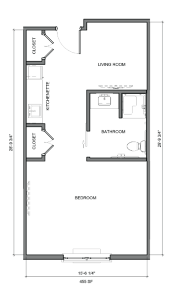 Floorplan of Princeton Transitional Care & Assisted Living, Assisted Living, Johnson City, TN 5