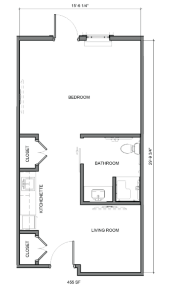 Floorplan of Princeton Transitional Care & Assisted Living, Assisted Living, Johnson City, TN 7