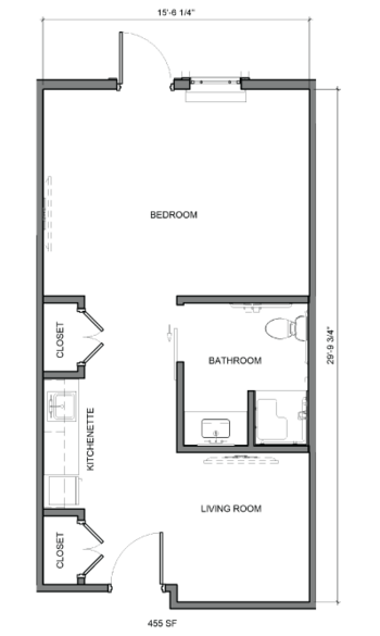 Floorplan of Princeton Transitional Care & Assisted Living, Assisted Living, Johnson City, TN 8
