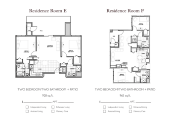 Floorplan of StoryPoint Waterville, Assisted Living, Waterville, OH 7