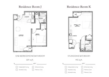 Floorplan of StoryPoint Waterville, Assisted Living, Waterville, OH 6