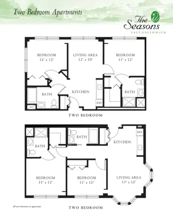 Floorplan of The Seasons East Greenwich, Assisted Living, Memory Care, East Greenwich, RI 4