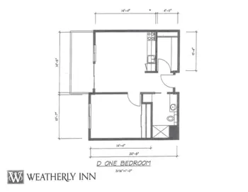 Floorplan of Weatherly Inn Tacoma, Assisted Living, Tacoma, WA 3