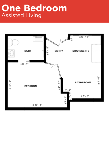 Floorplan of ACC Maple Tree Village, Assisted Living, Sacramento, CA 5