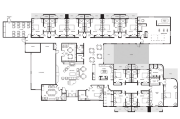 Floorplan of Chateaux Arcadia, Assisted Living, Phoenix, AZ 1