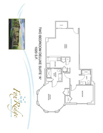 Floorplan of Fox Ridge - Chenal, Assisted Living, Memory Care, Little Rock, AR 5