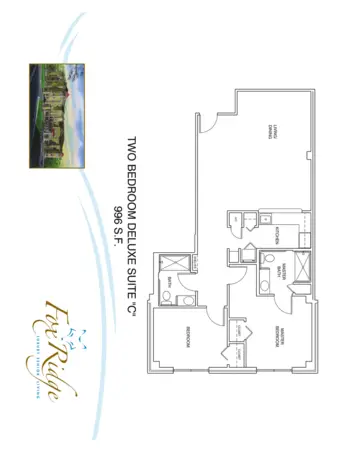 Floorplan of Fox Ridge - Chenal, Assisted Living, Memory Care, Little Rock, AR 19