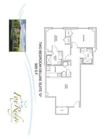 Floorplan of Fox Ridge - Chenal, Assisted Living, Memory Care, Little Rock, AR 17