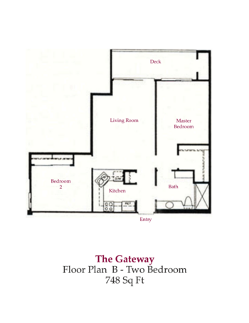 Floorplan of Gateway Gardens, Assisted Living, Poway, CA 2