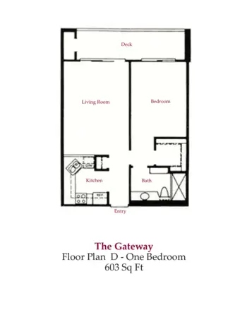 Floorplan of Gateway Gardens, Assisted Living, Poway, CA 4