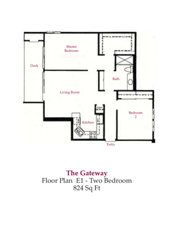Floorplan of Gateway Gardens, Assisted Living, Poway, CA 5