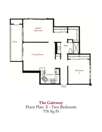 Floorplan of Gateway Gardens, Assisted Living, Poway, CA 6