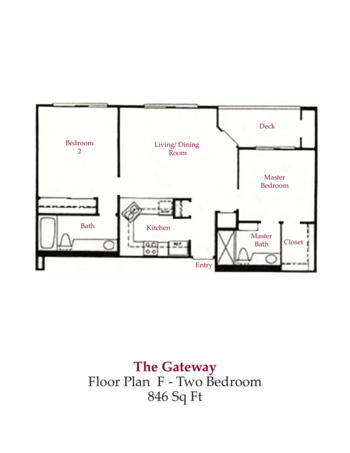 Floorplan of Gateway Gardens, Assisted Living, Poway, CA 7