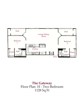 Floorplan of Gateway Gardens, Assisted Living, Poway, CA 9
