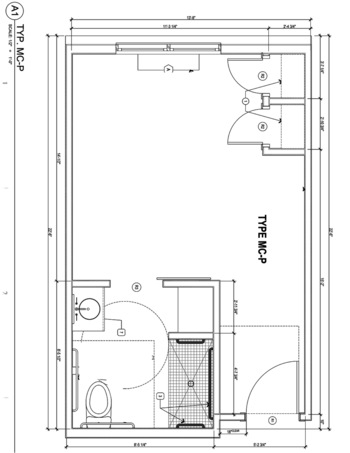 Floorplan of Gruene Senior Living, Assisted Living, New Braunfels, TX 1