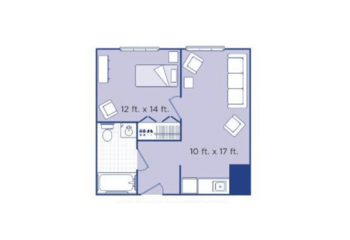 Floorplan of Morningside of Newport News, Assisted Living, Memory Care, Newport News, VA 1