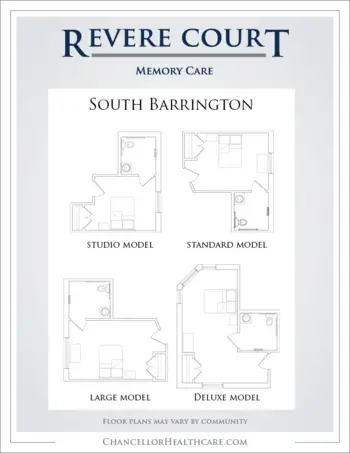 Floorplan of Revere Court Memory Care, Assisted Living, Memory Care, South Barrington, IL 2