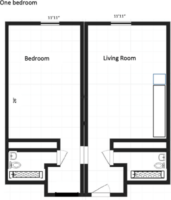 Floorplan of Valleyview Assisted of Owatonna, Assisted Living, Owatonna, MN 1