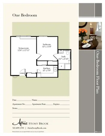 Floorplan of Atria Stony Brook, Assisted Living, Louisville, KY 2