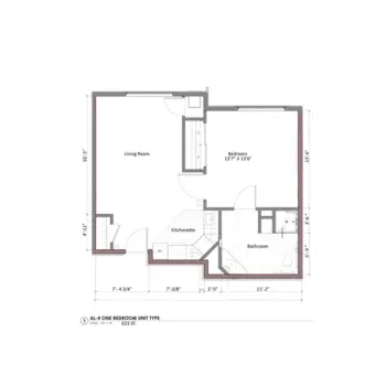 Floorplan of Covington Senior Living, Assisted Living, Orem, UT 2
