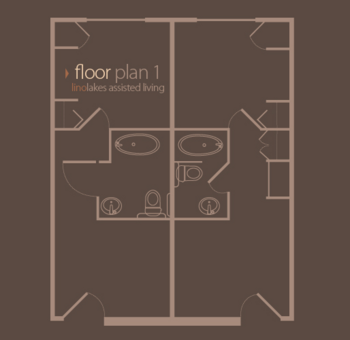 Floorplan of Lino Lakes Assisted Living, Assisted Living, Memory Care, Lino Lakes, MN 1
