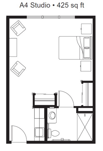 Floorplan of Ocean Ridge Assisted Living, Assisted Living, Coos Bay, OR 2