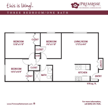 Floorplan of Primrose Basic Care and Memory Cottages, Assisted Living, Memory Care, Aberdeen, SD 9