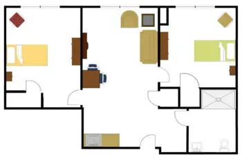 Floorplan of Sunnyside Manor, Assisted Living, Wall Township, NJ 3