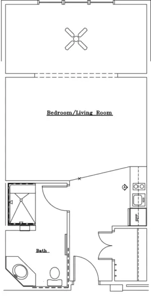 Floorplan of Becher Terrace, Assisted Living, Milwaukee, WI 3