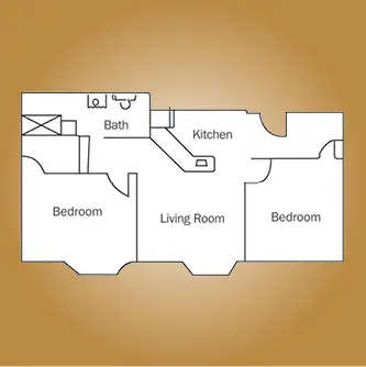 Floorplan of Oaktree Assisted Living, Assisted Living, New Braunfels, TX 8
