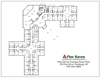 Floorplan of Pine Haven Christian Communities - Pine Drive Campus, Assisted Living, Memory Care, Oostburg, WI 5