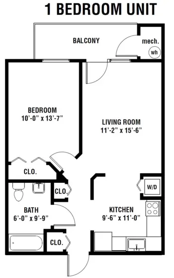 Floorplan of Shelby Manor, Assisted Living, Shelby Township, MI 1