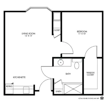 Floorplan of Woodlands Creek Retirement Community, Assisted Living, Memory Care, Clive, IA 1