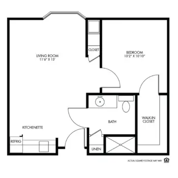 Floorplan of Woodlands Creek Retirement Community, Assisted Living, Memory Care, Clive, IA 7