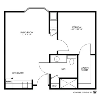 Floorplan of Woodlands Creek Retirement Community, Assisted Living, Memory Care, Clive, IA 10