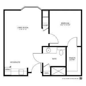 Floorplan of Woodlands Creek Retirement Community, Assisted Living, Memory Care, Clive, IA 12