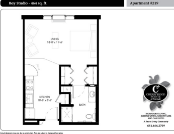 Floorplan of Cherrywood Pointe of Plymouth, Assisted Living, Memory Care, Plymouth, MN 1