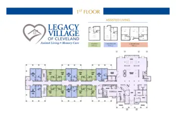 Floorplan of Legacy Village of Cleveland, Assisted Living, Cleveland, TN 1