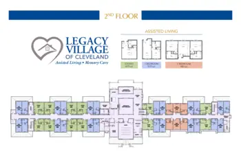 Floorplan of Legacy Village of Cleveland, Assisted Living, Cleveland, TN 3