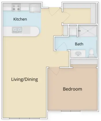 Floorplan of New Perspective Woodbury, Assisted Living, Memory Care, Woodbury, MN 6