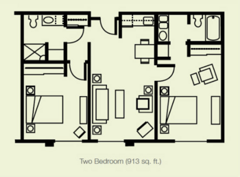 Floorplan of Porter Place, Assisted Living, Denver, CO 5