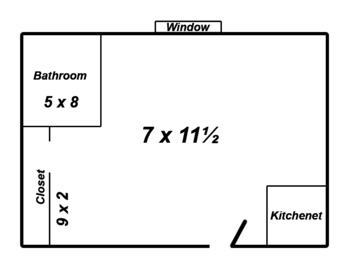Floorplan of The Chateau of Lawton, Assisted Living, Memory Care, Lawton, OK 3
